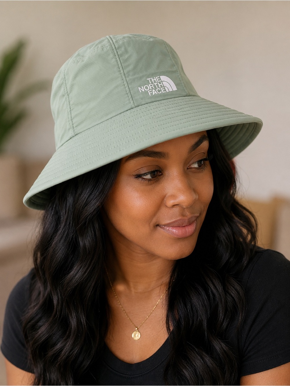 The North Face Women's Sage Green Bucket Hat